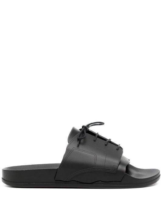 Maison Margiela lace-up pool slides