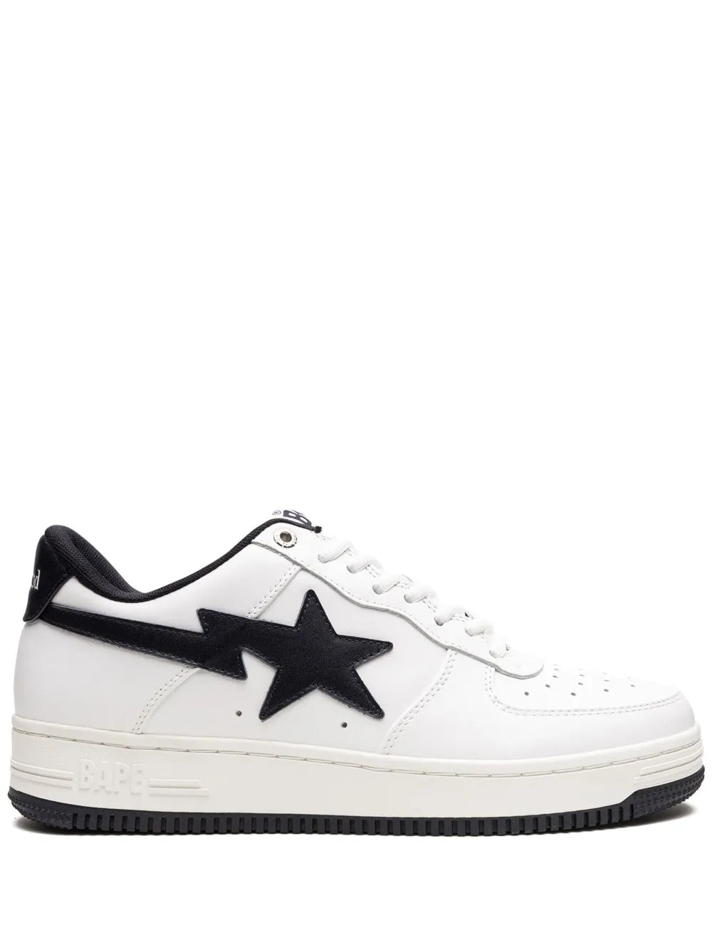 A BATHING APE® x Jjjjound Bapesta "White/Navy" sneakers