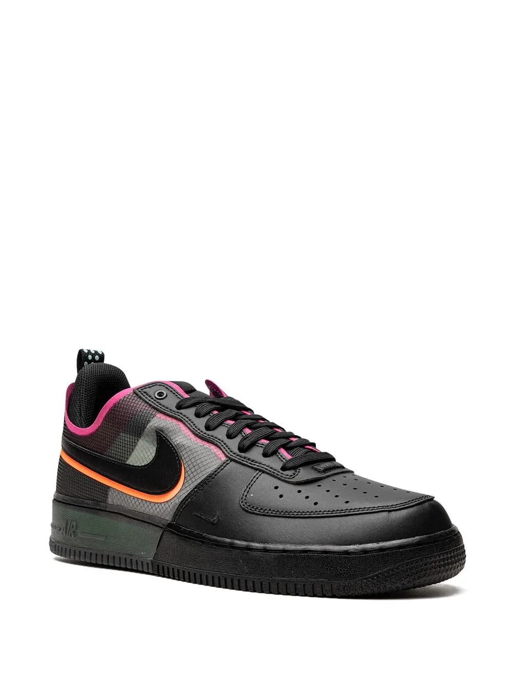 Nike Air Force 1 React "Black/Pink Prime" sneakers