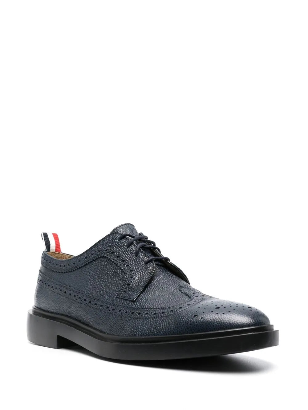Thom Browne pebbled leather longwing brogues