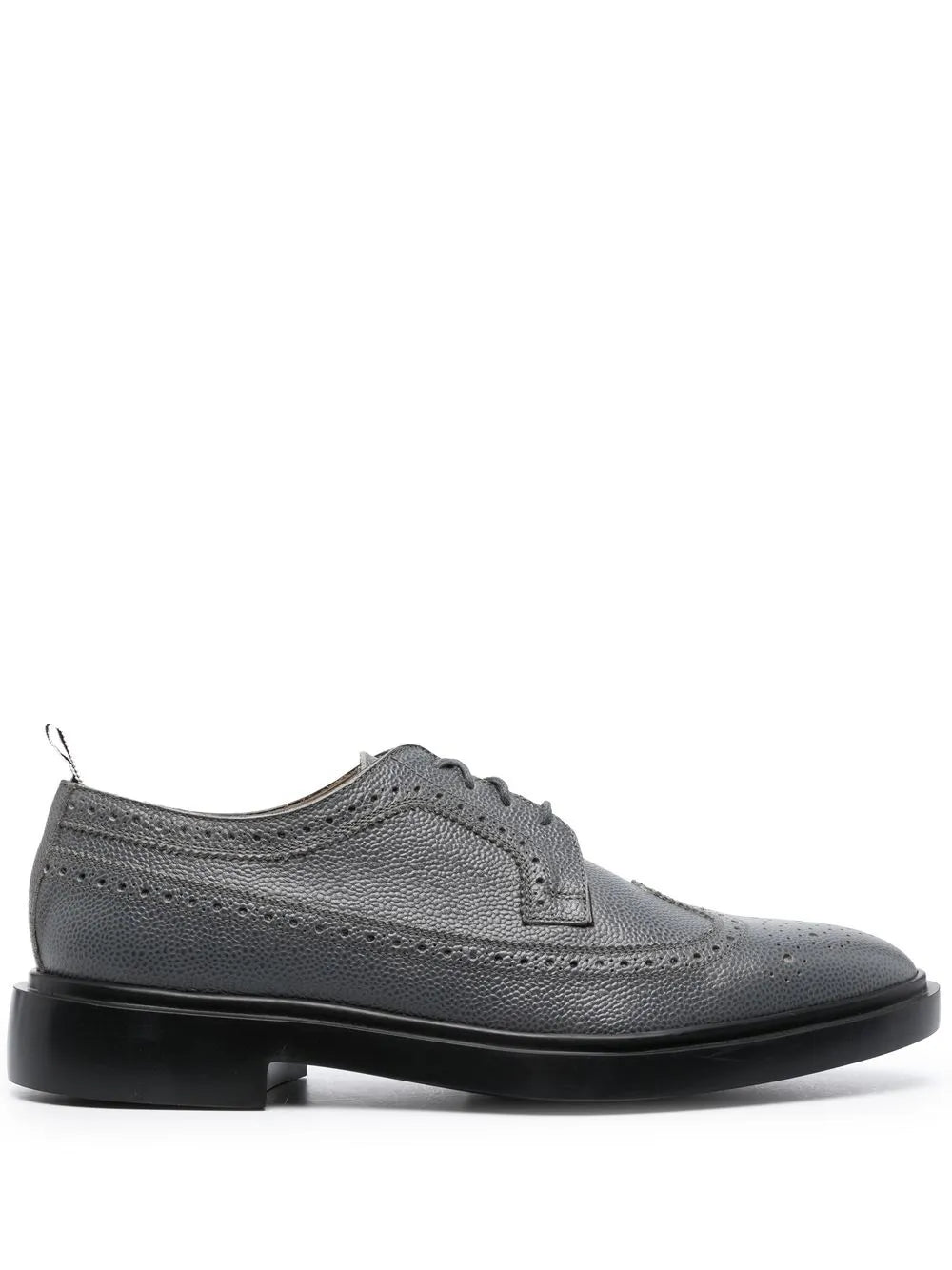 Thom Browne almond-toe leather brogues