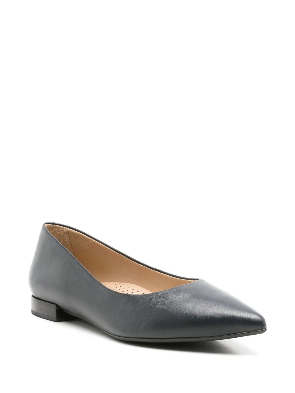 Sarah Chofakian Francesca leather ballerina shoes