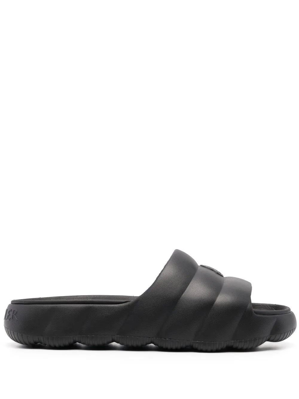 Moncler Lilo faux-quilted slides