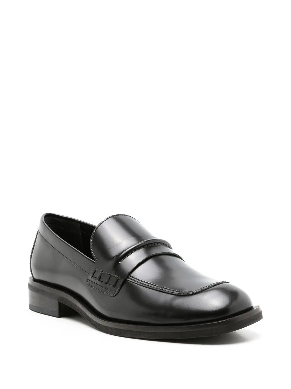 Sarah Chofakian Eliza leather loafers
