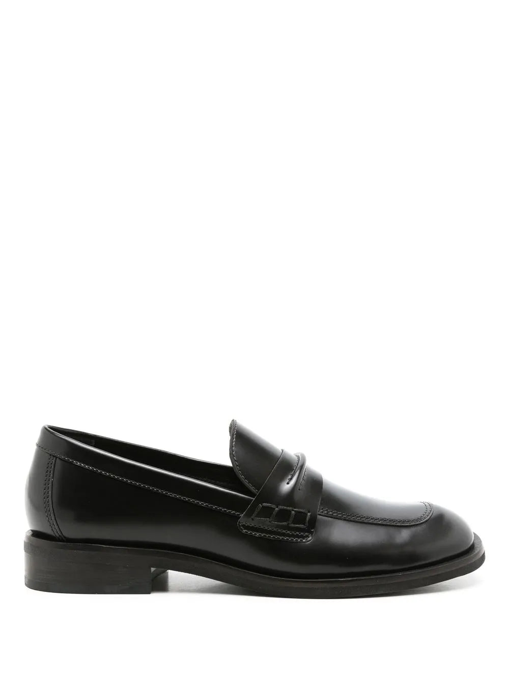 Sarah Chofakian Eliza leather loafers