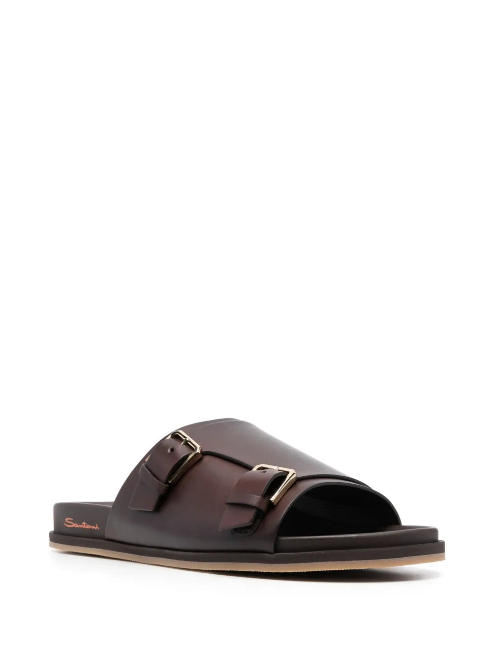 Santoni Doctor -Gort50 leather slides
