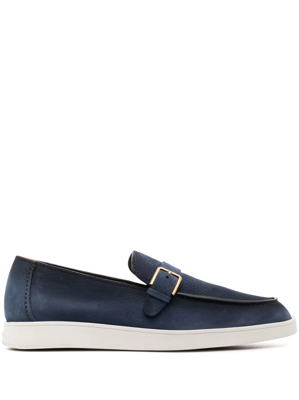 Santoni Dread square-toe monk shoes