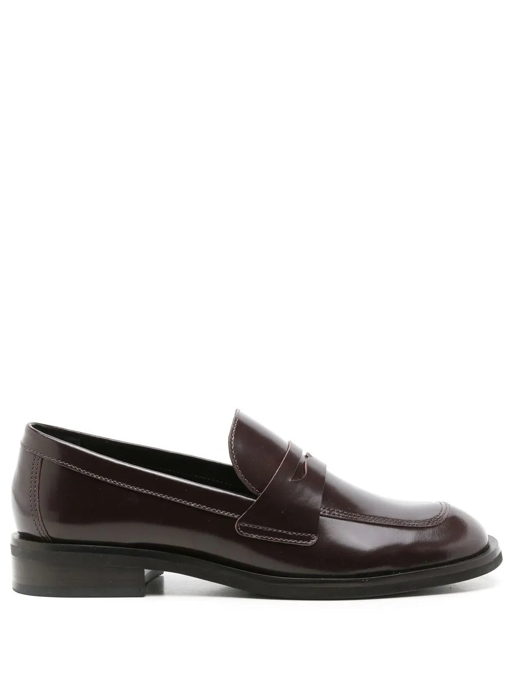 Sarah Chofakian Clarisse patent loafers