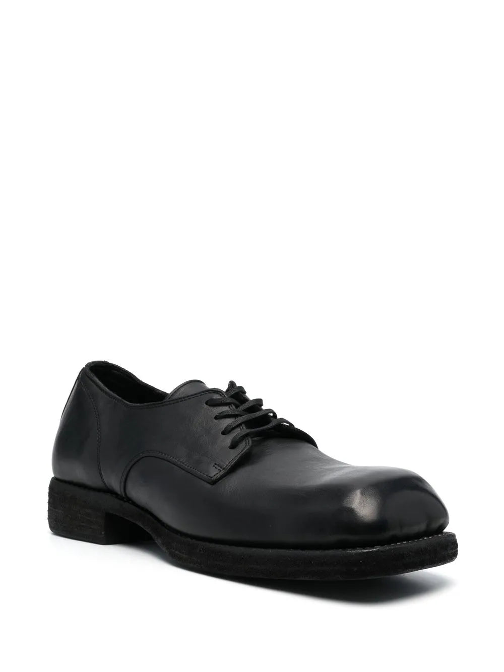Guidi lace-up leather shoes