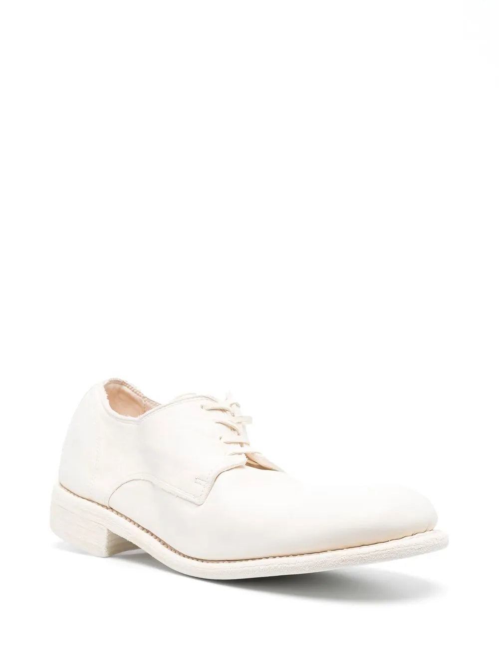 Guidi leather derby shoes