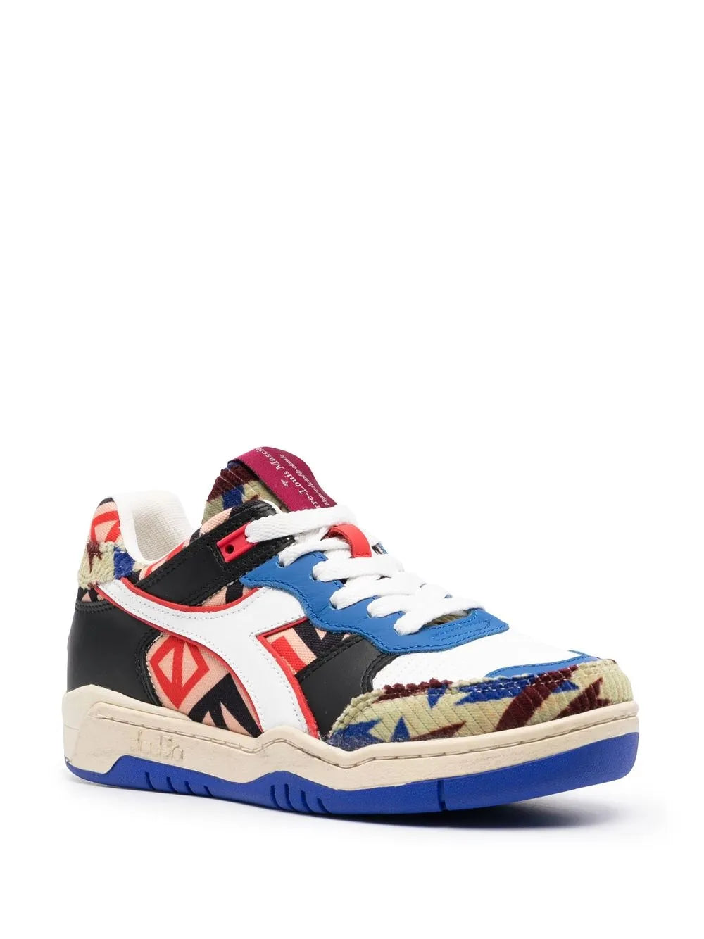 Pierre-Louis Mascia multicolour panelled sneakers