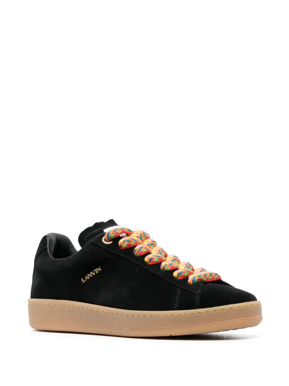 Lanvin Lite Curb suede sneakers