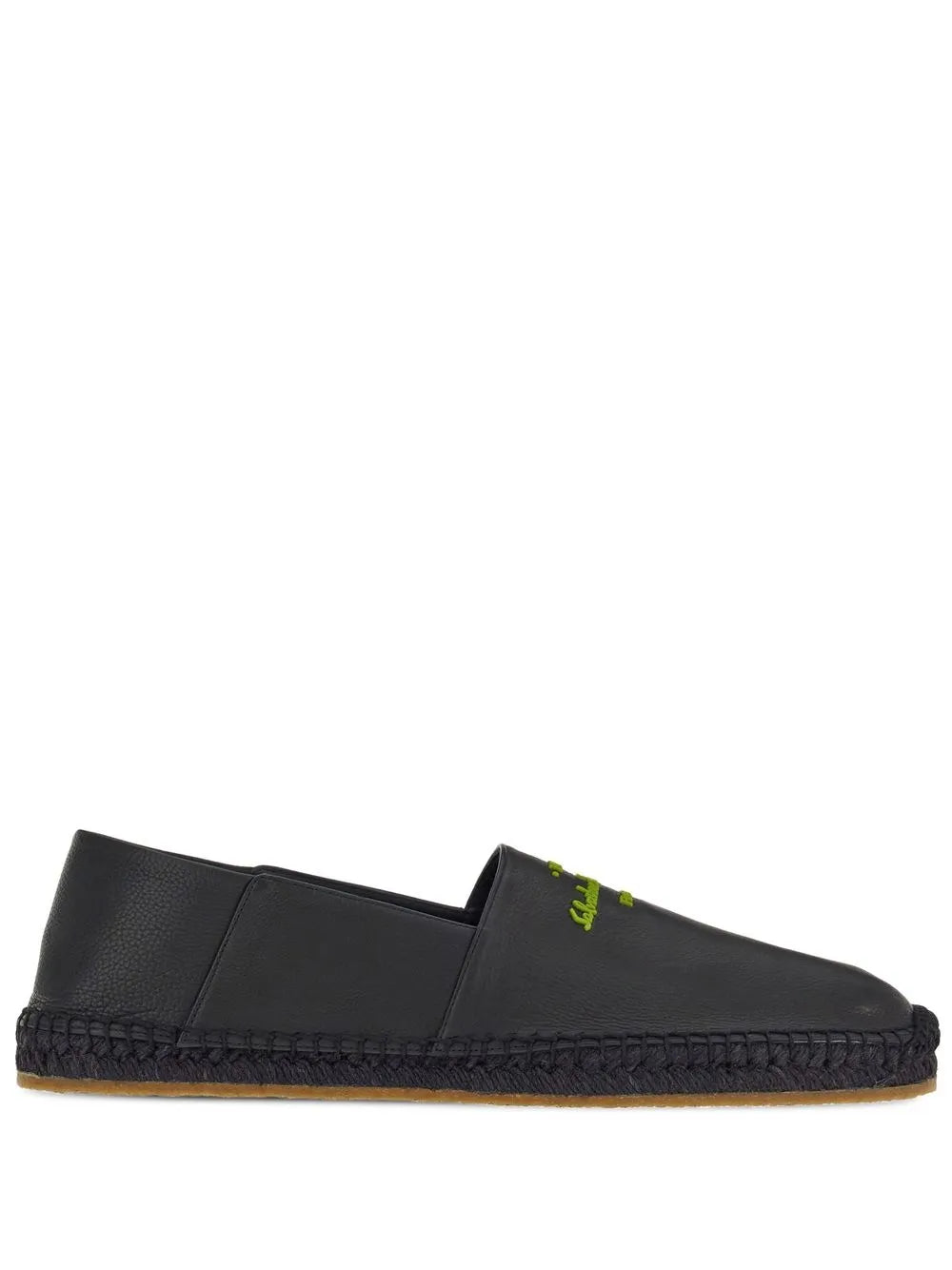 Ferragamo soft leather espadrilles
