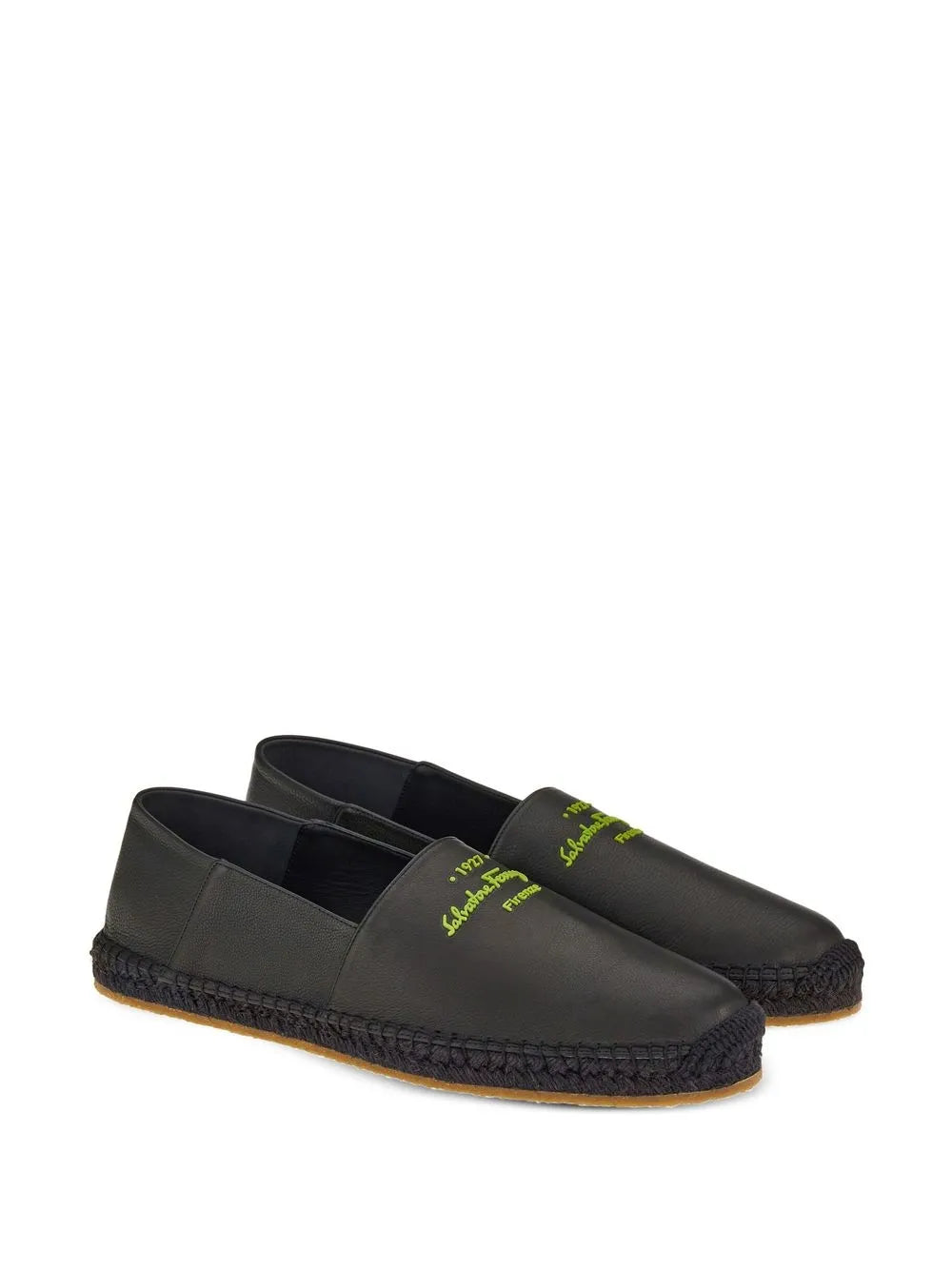 Ferragamo soft leather espadrilles