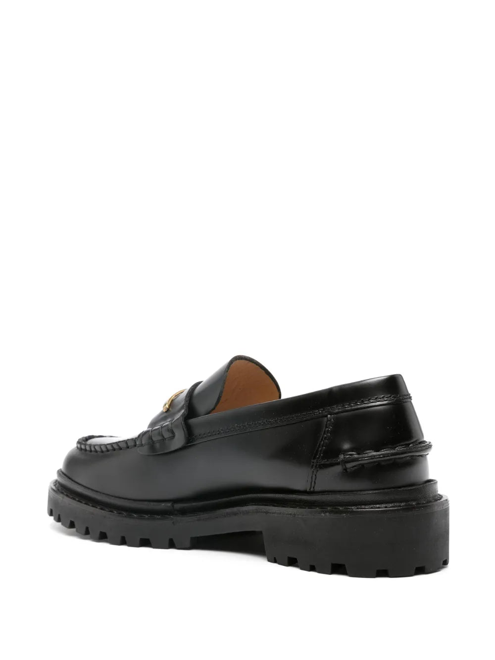ISABEL MARANT Frezza chunky leather loafers
