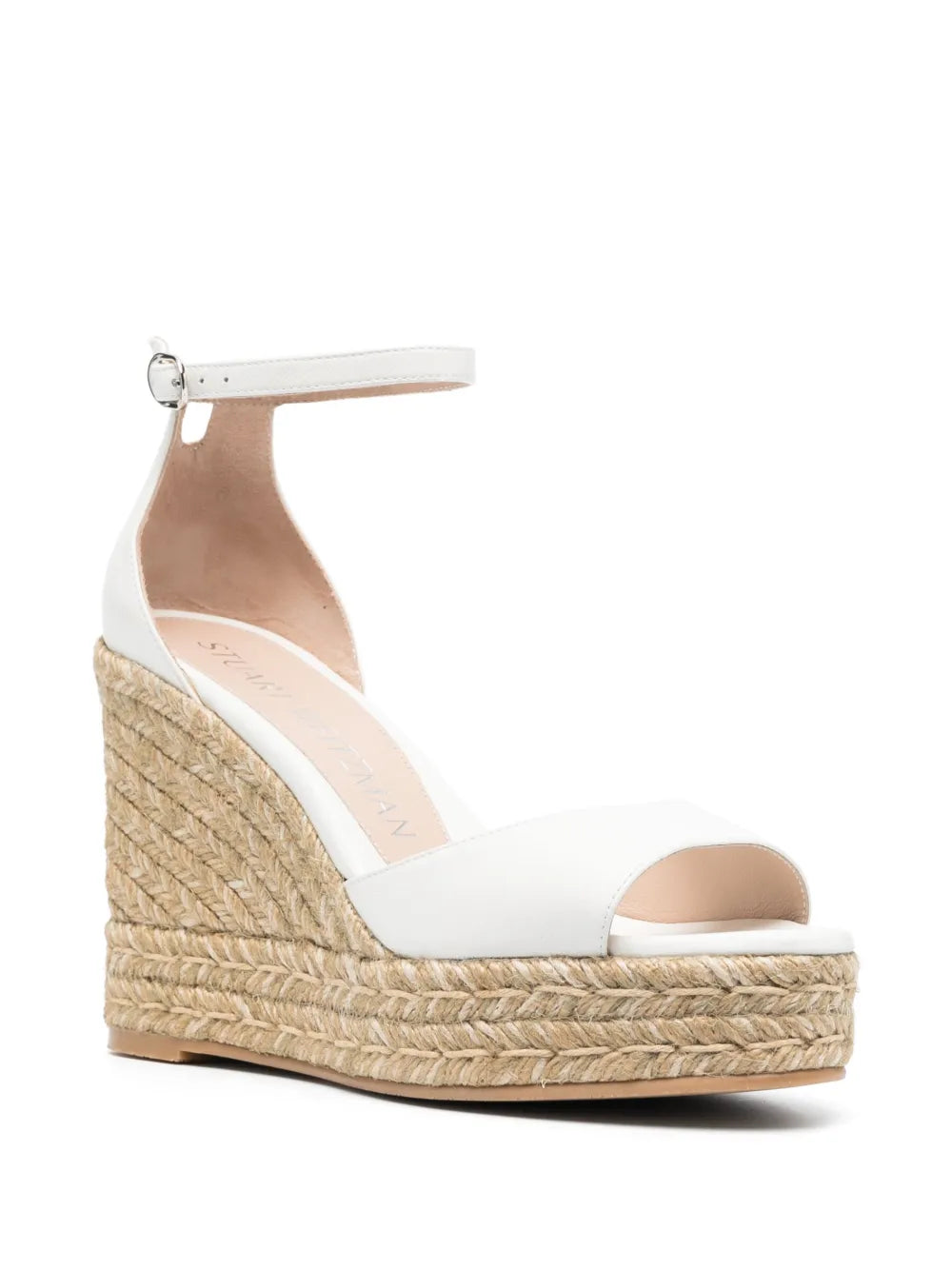 Stuart Weitzman NudistCurve wedge espadrilles