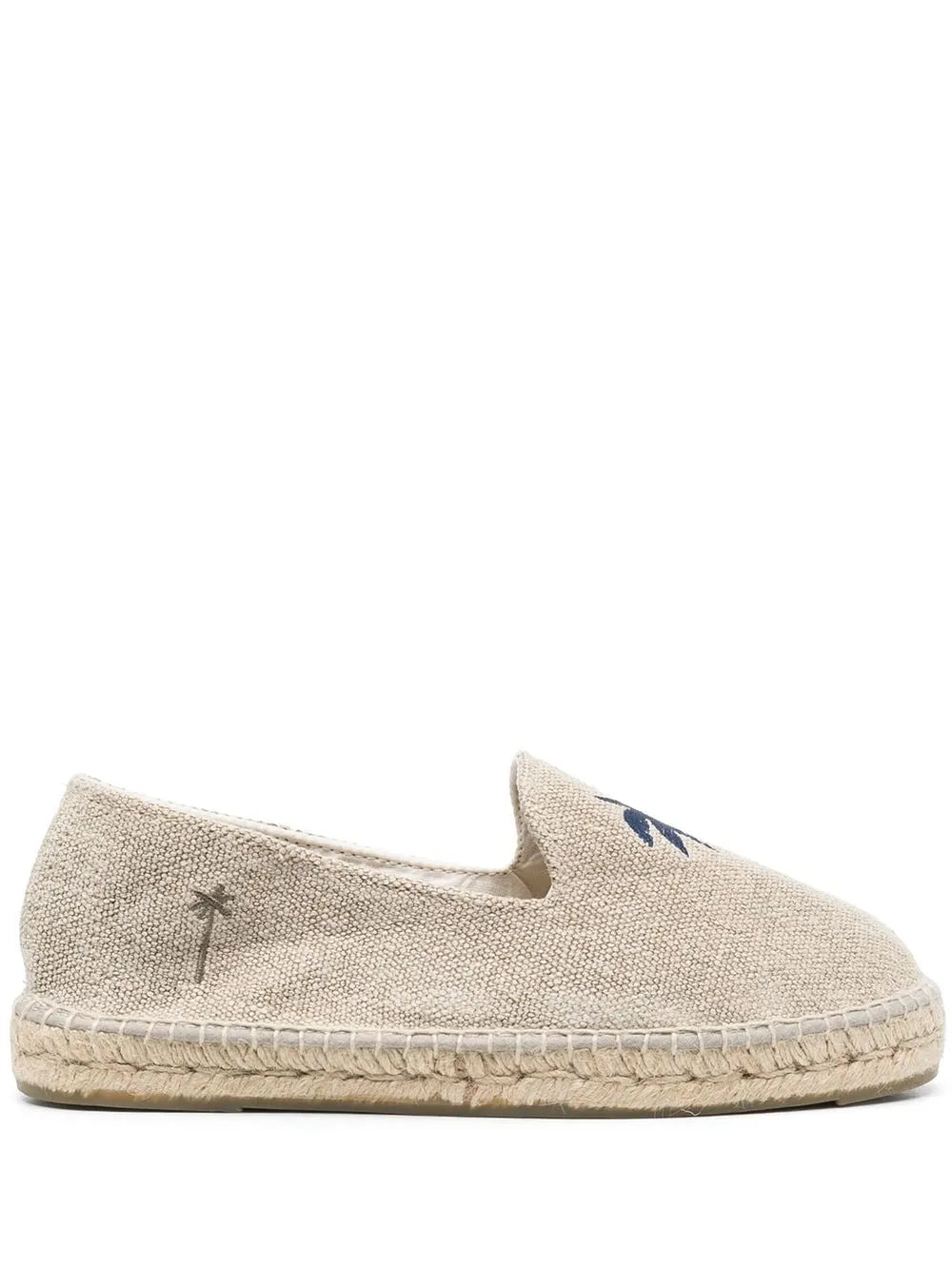 Manebi palm tree-embroidered espadrilles