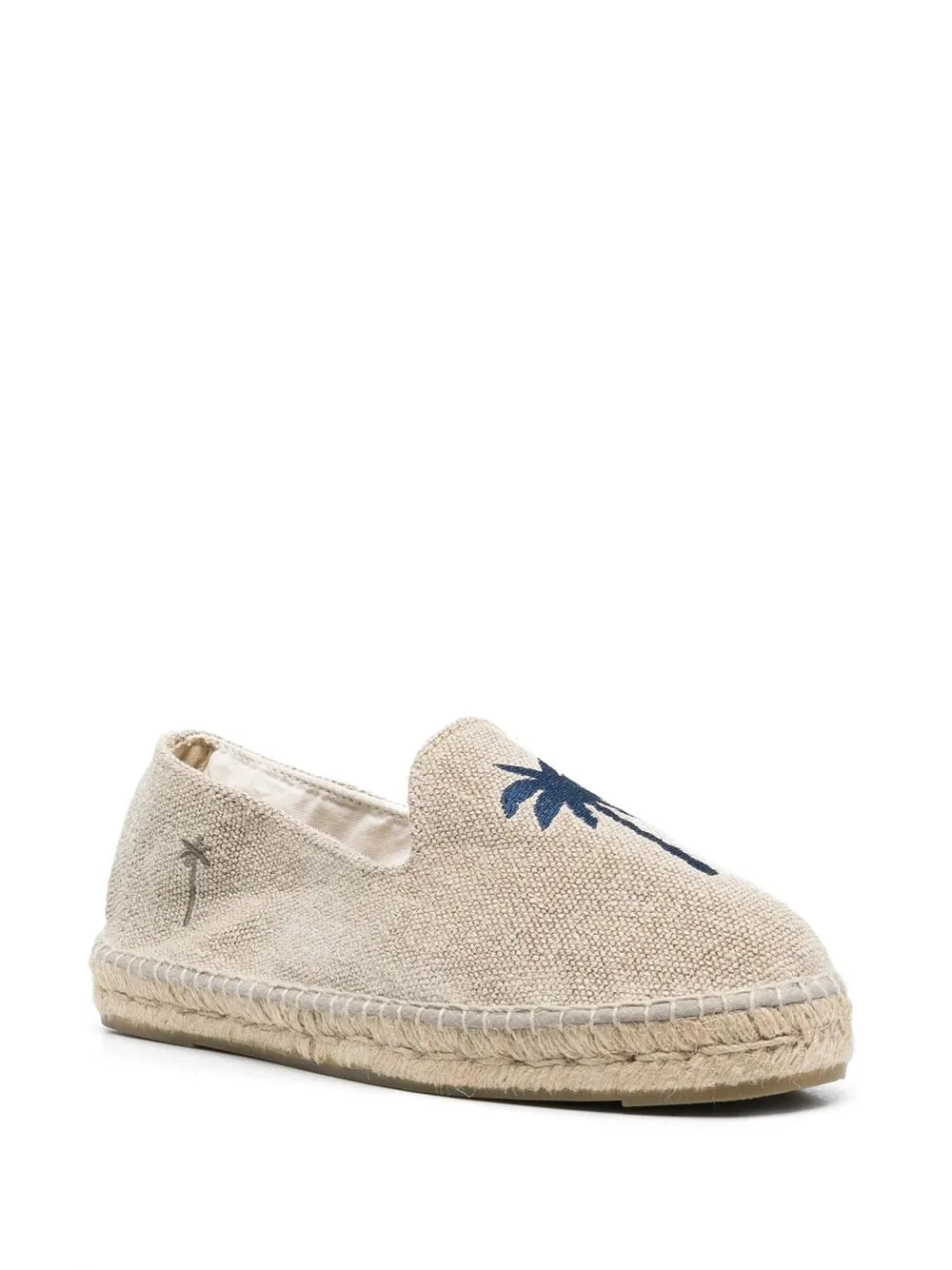 Manebi palm tree-embroidered espadrilles