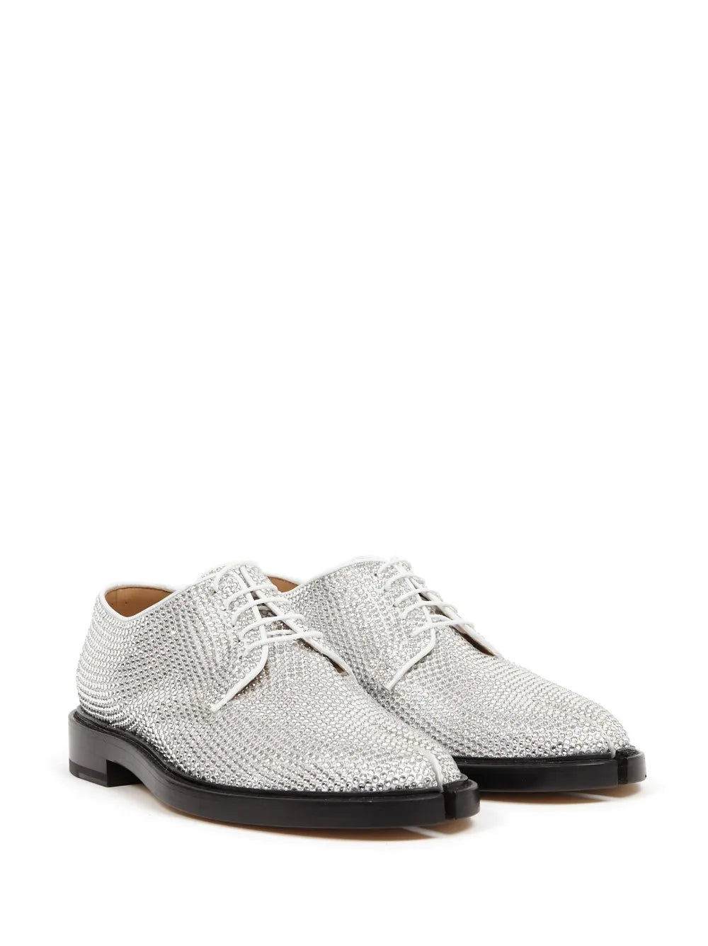 Maison Margiela Tabi rhinestone-embellished brogues