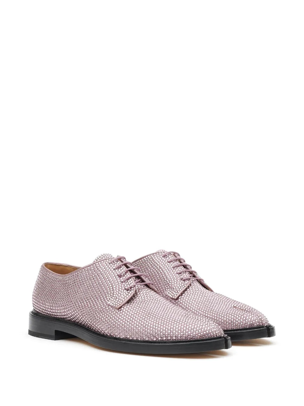Maison Margiela Tabi rhinestone-embellished Derby shoes