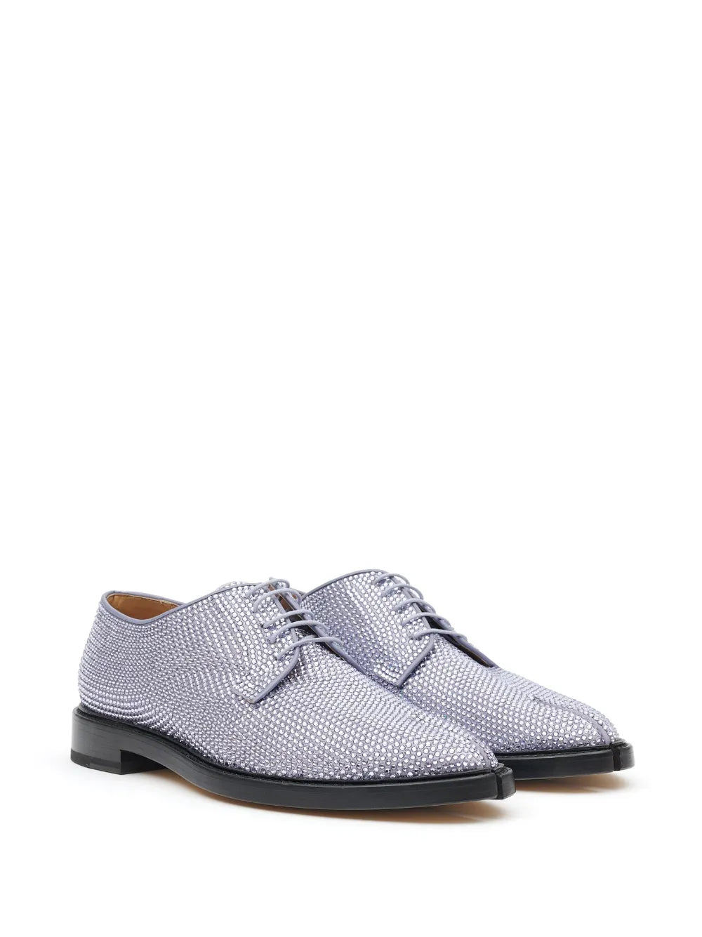 Maison Margiela Tabi rhinestone-embellished Derby shoes