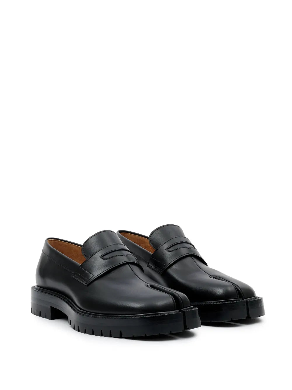 Maison Margiela Tabi leather loafers