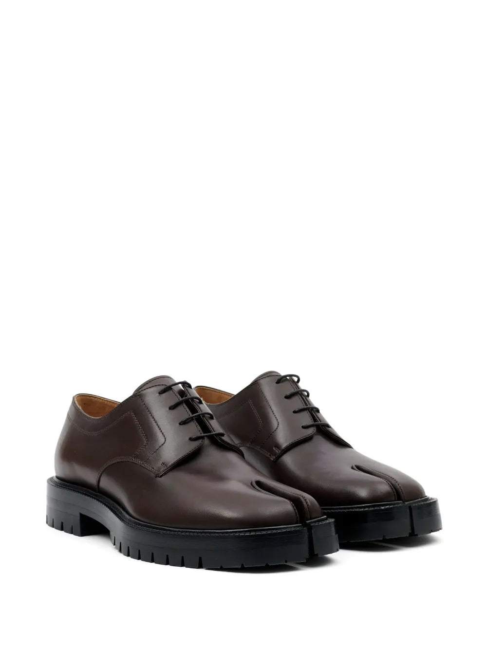 Maison Margiela Tabi leather Derby shoes