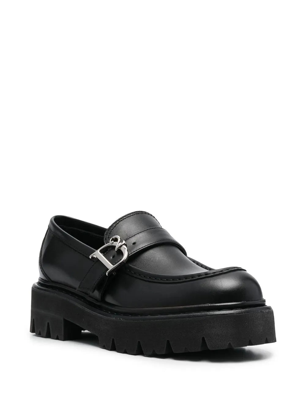 DSQUARED2 monogram-detail flat loafers