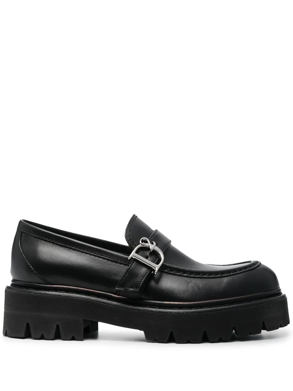 DSQUARED2 monogram-detail flat loafers