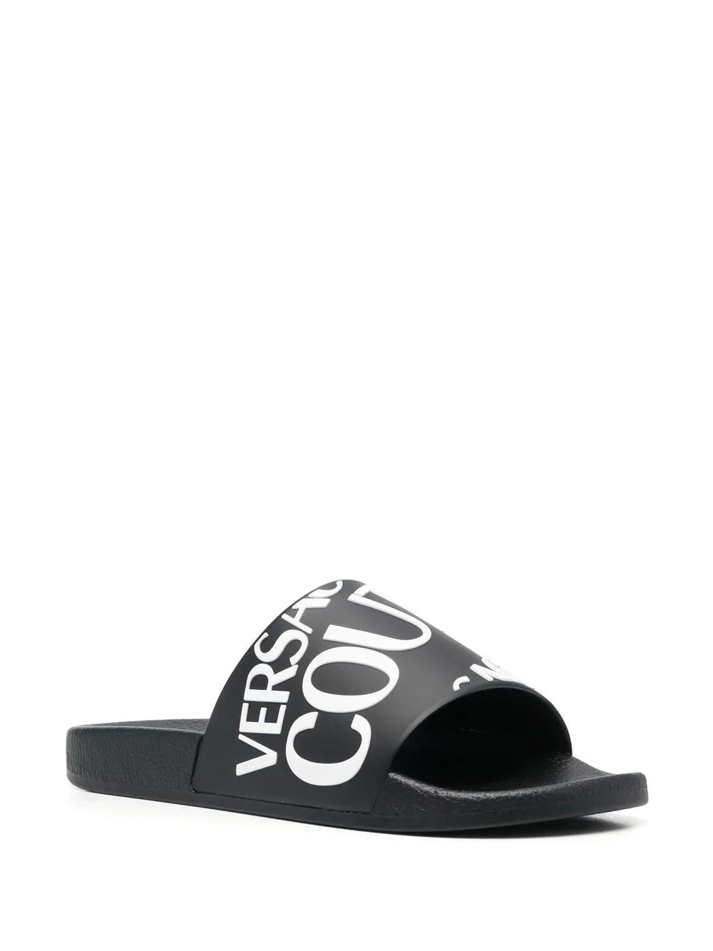 Versace Jeans Couture logo-print slides
