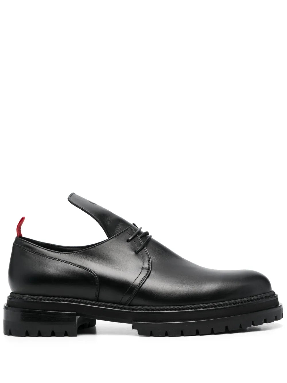 424 embossed-logo brogues