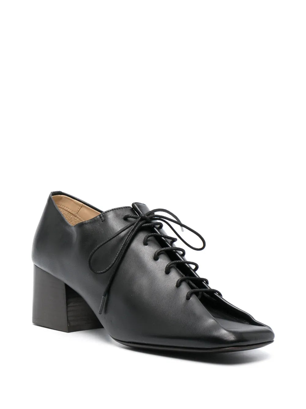 LEMAIRE Souris 60mm leather brogues