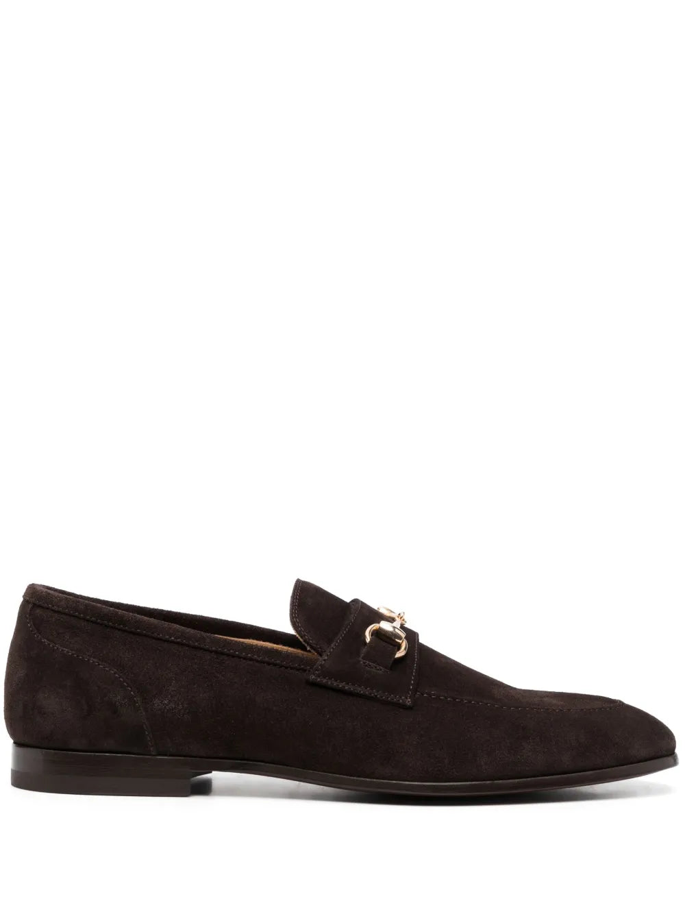 Scarosso buckle-detail suede loafers
