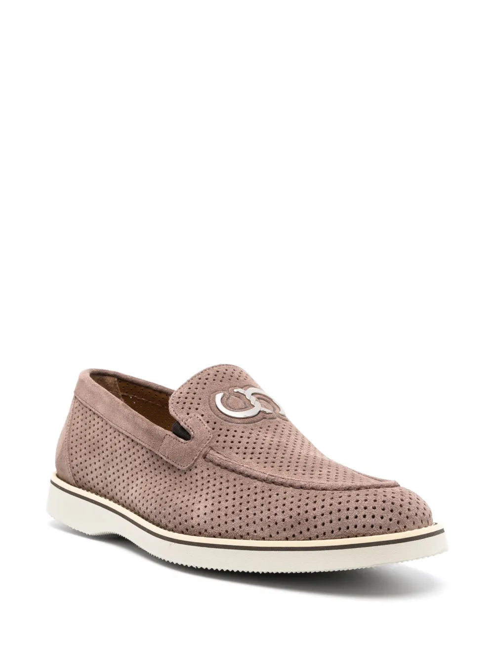Casadei Rovesciato suede loafers