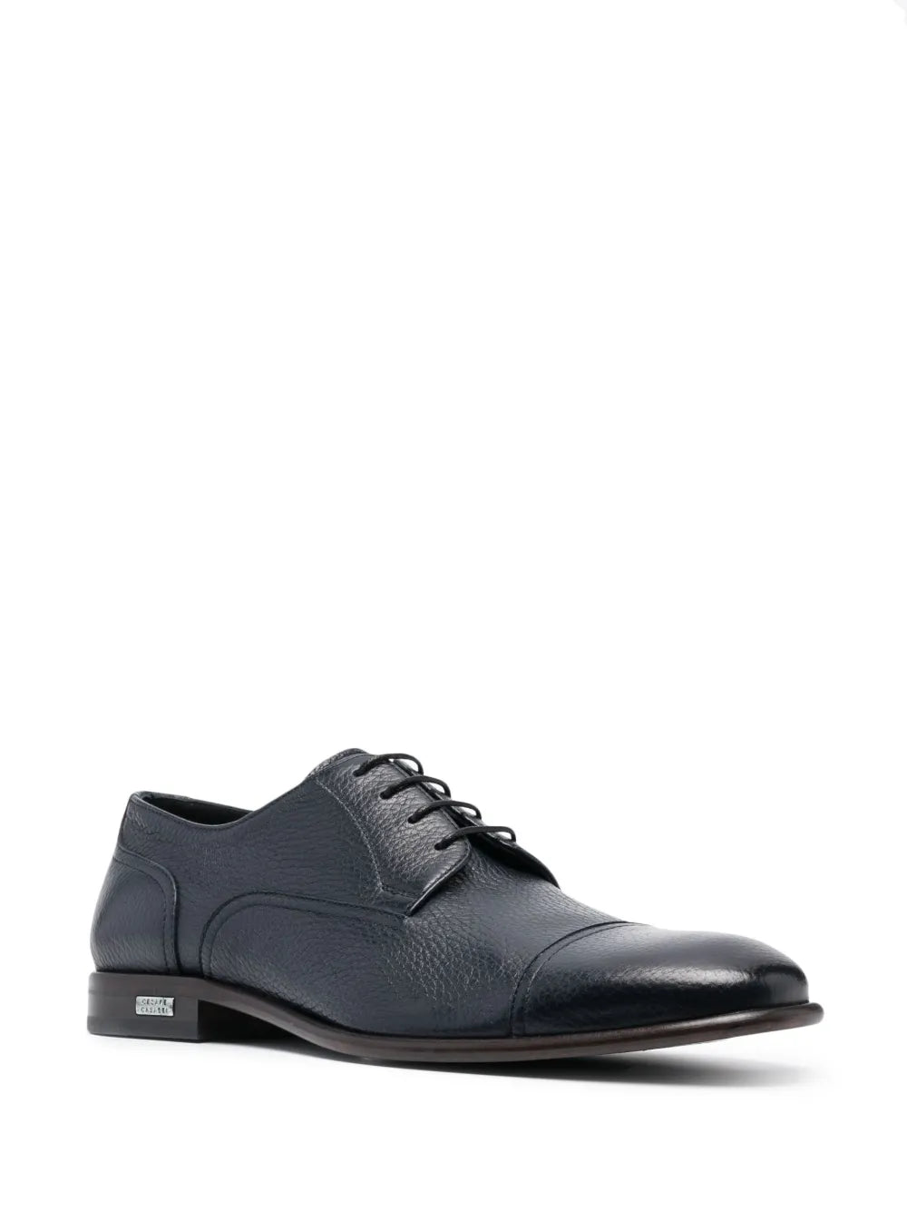 Casadei Anticato leather derby shoes