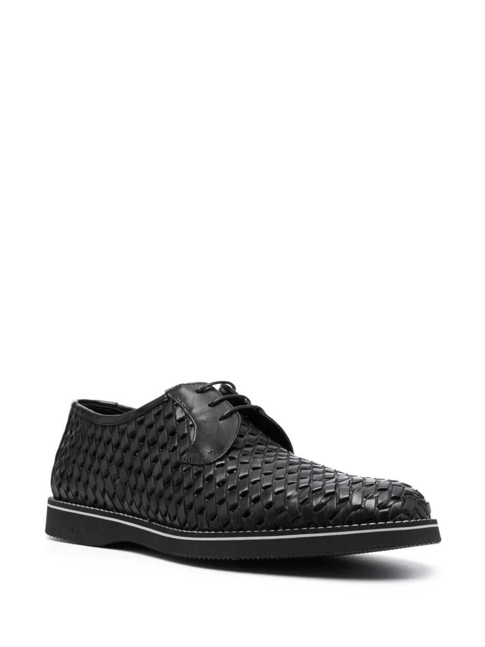 Casadei Vintage leather derby shoes