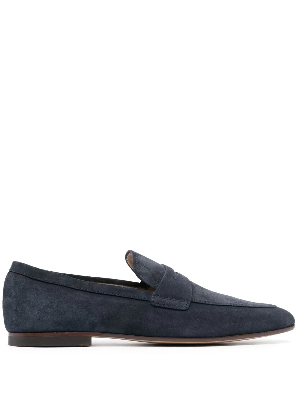 Tod's suede slip-on loafers