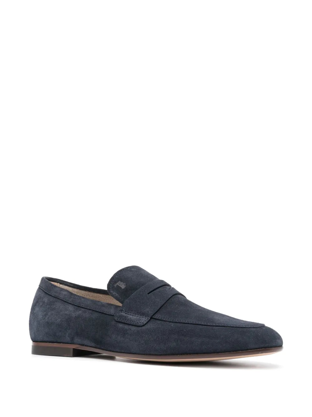 Tod's suede slip-on loafers
