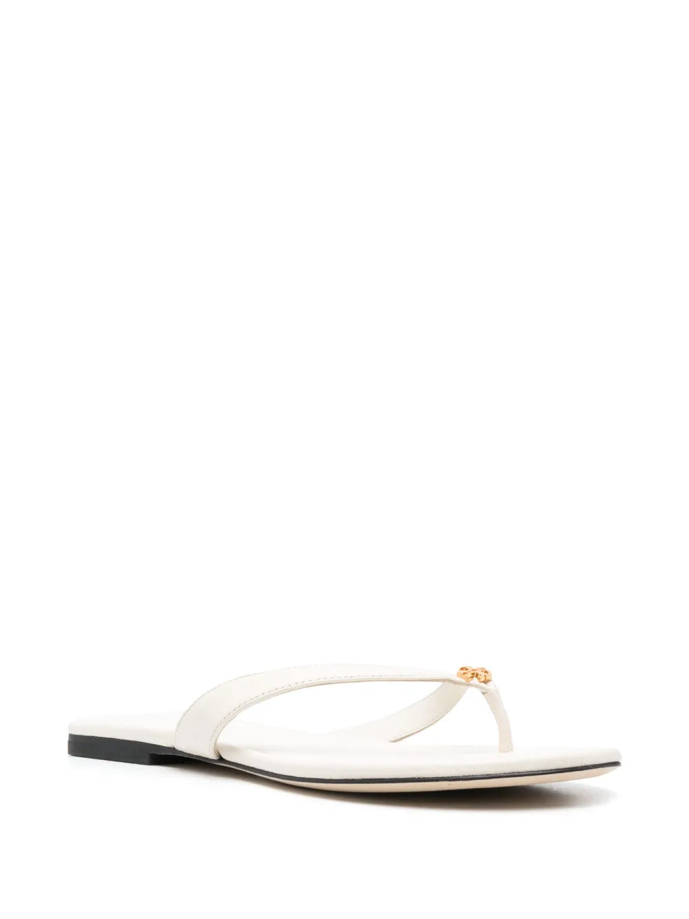 Tory Burch Classic leather flip flops