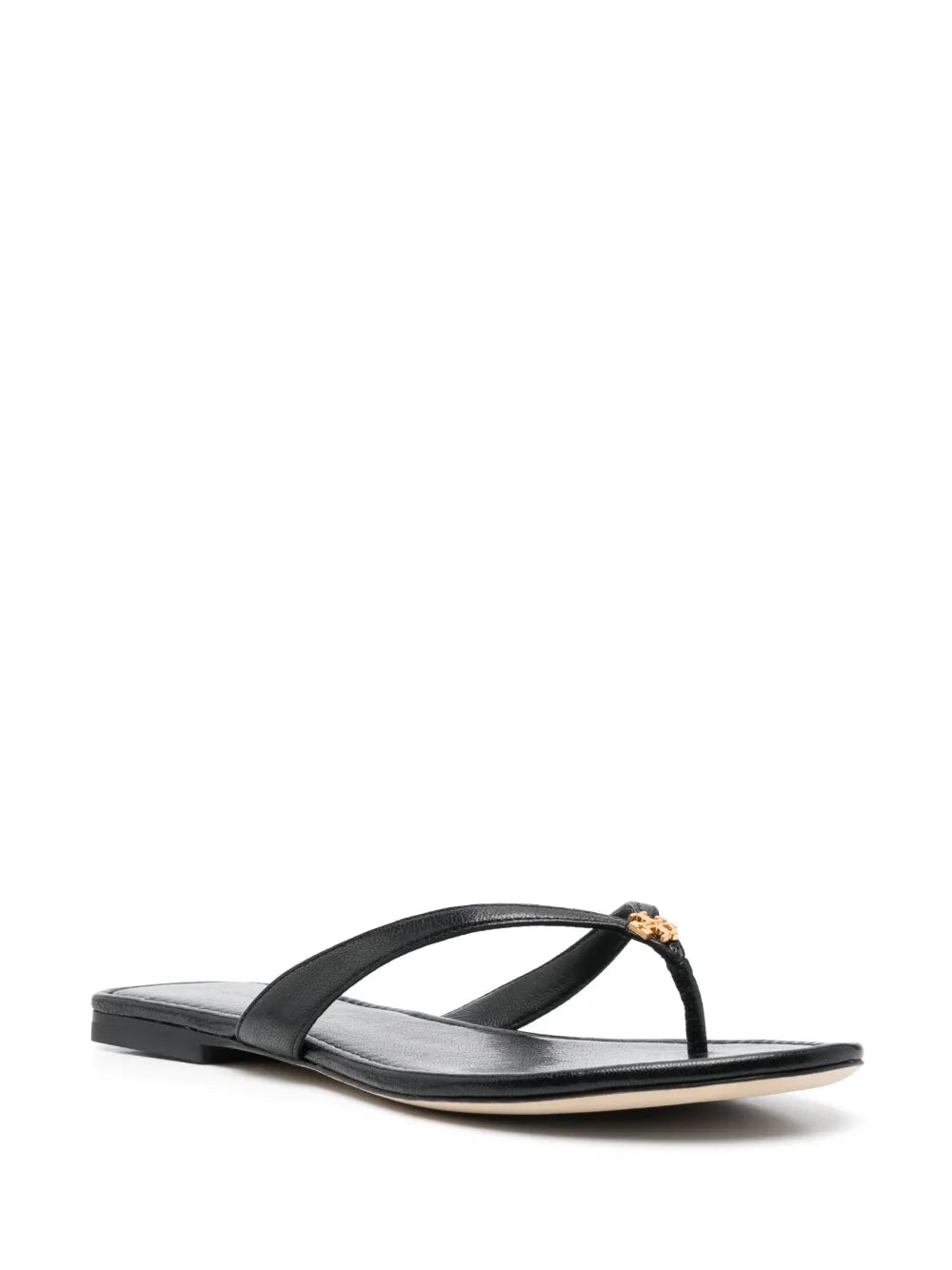 Tory Burch Classic leather flip flops