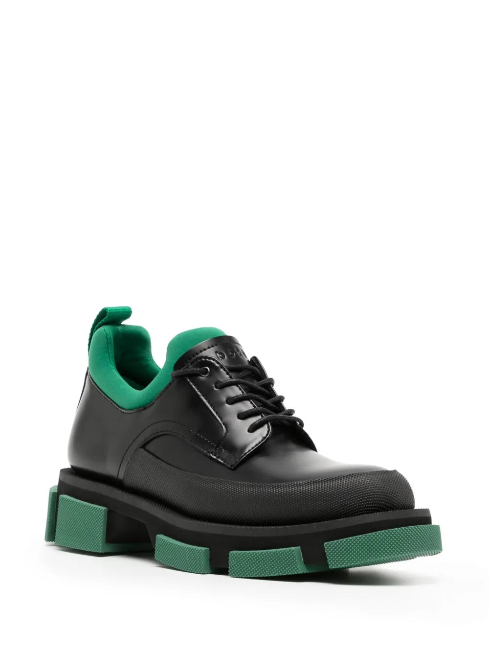 Both lace-up leather shoes