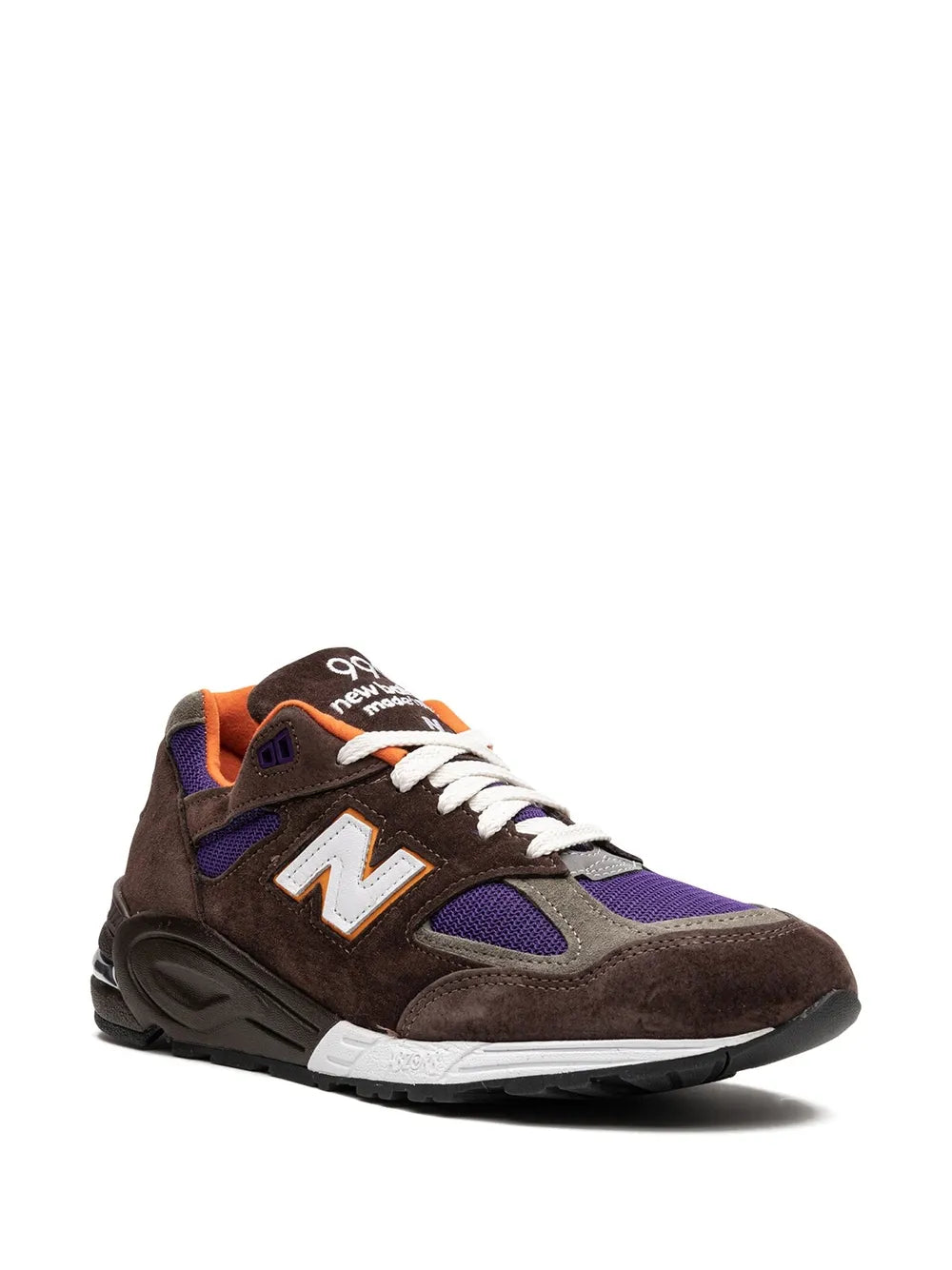 New Balance Made in USA 990v2 "Brown/Orange/Purple" sneakers