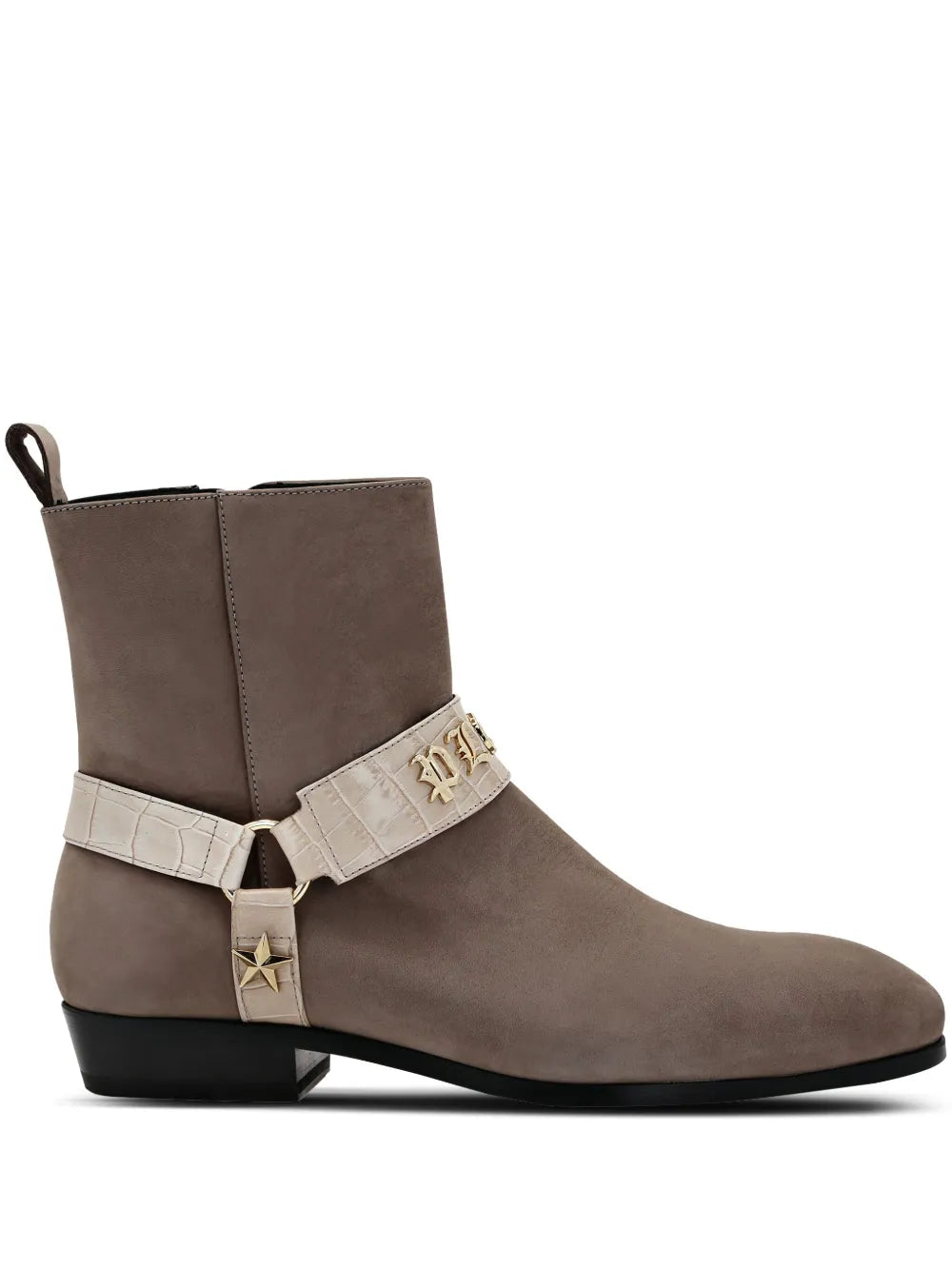 Philipp Plein Nubuck suede ankle boots