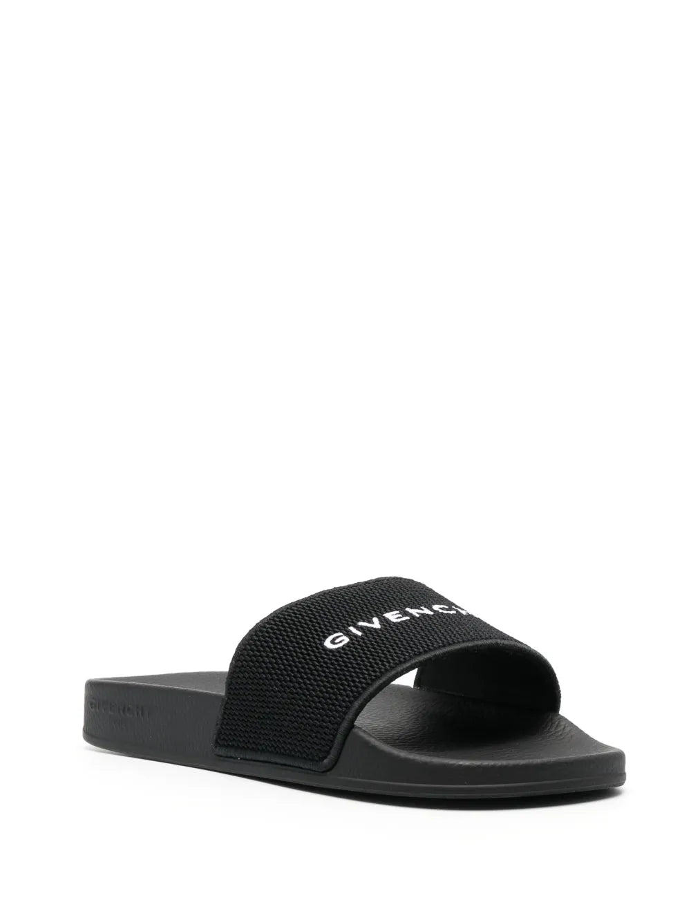 Givenchy logo-embroidered slides