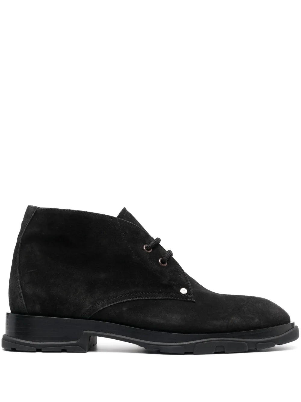 Alexander McQueen lace-up suede boots