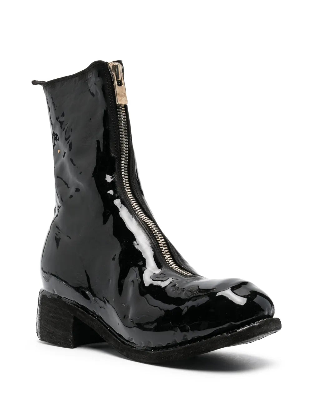 Guidi laminated leather boots
