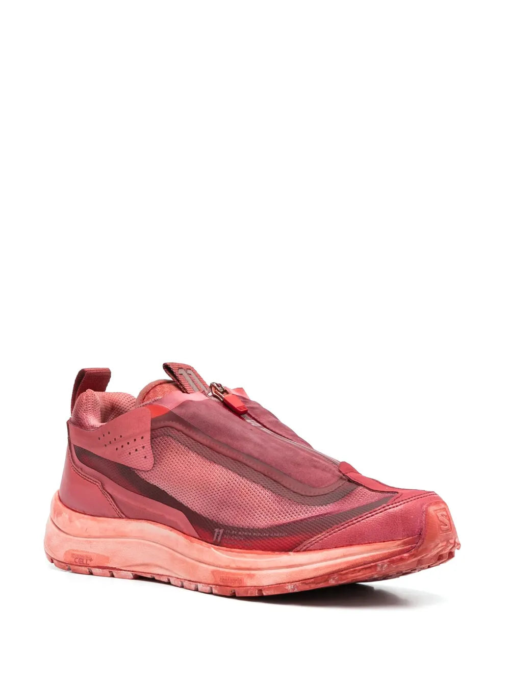 11 By Boris Bidjan Saberi overlapping-panel low-top sneakers