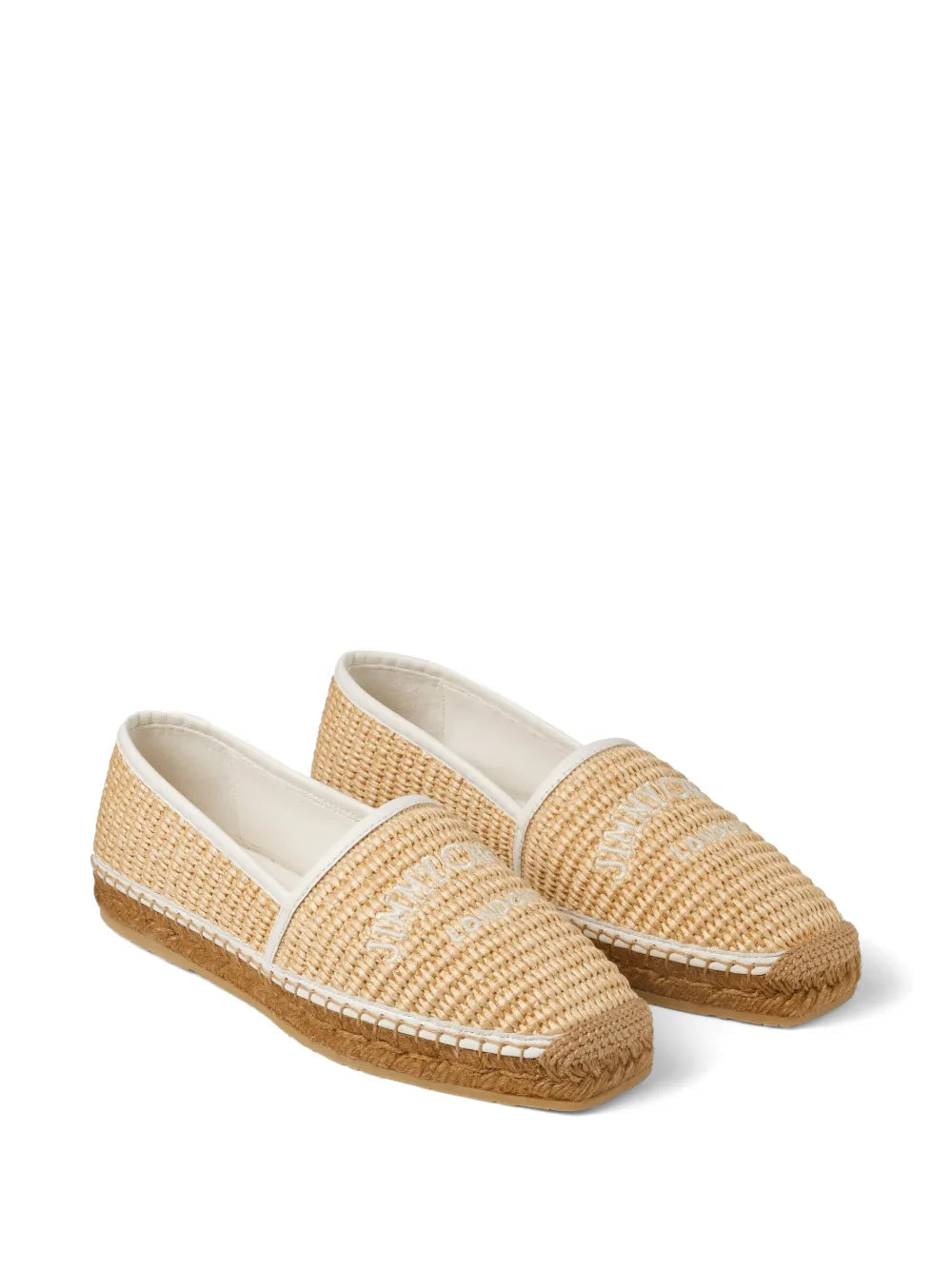 Jimmy Choo Brie raffia espadrilles