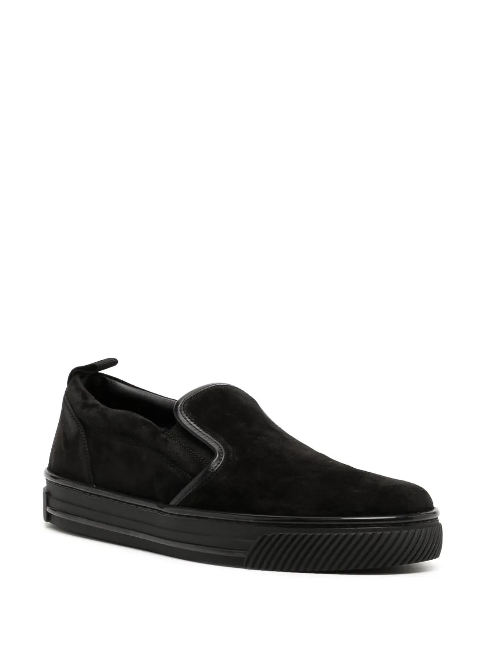 Gianvito Rossi suede slip-on loafers