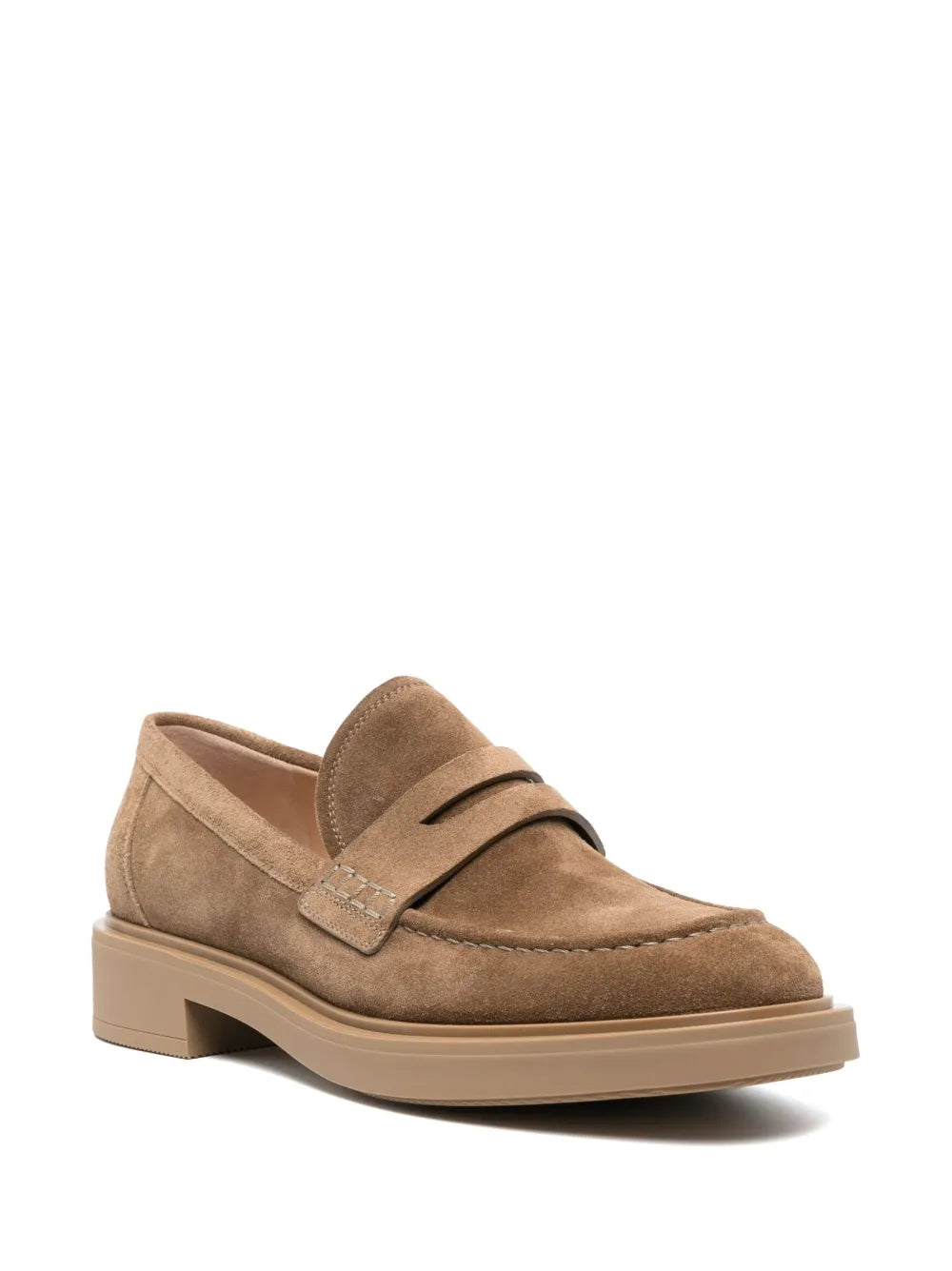 Gianvito Rossi Harris suede loafers